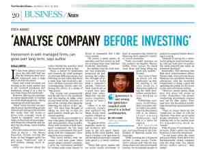 Analyse Company Before Investing